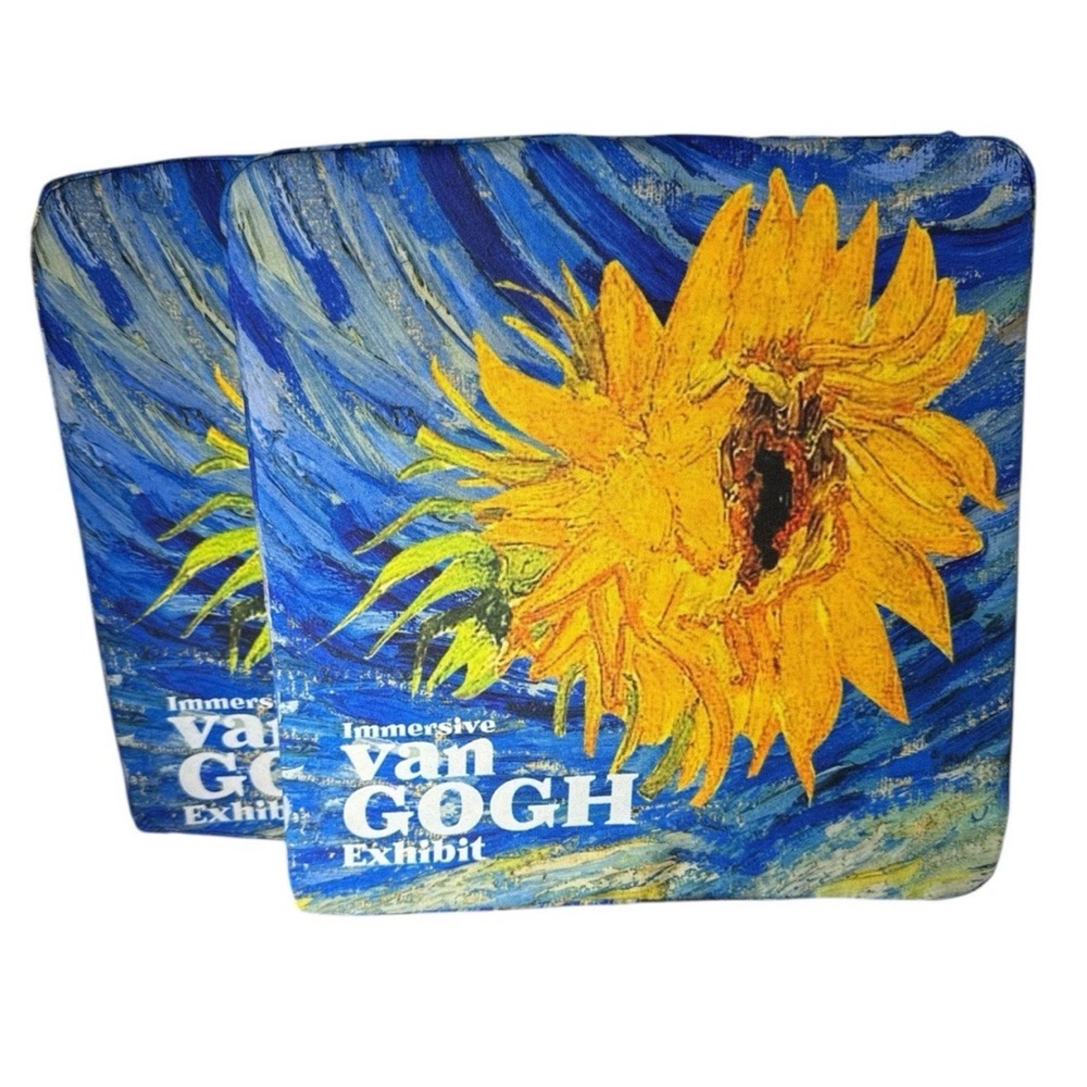Van Gogh seat Cushions.